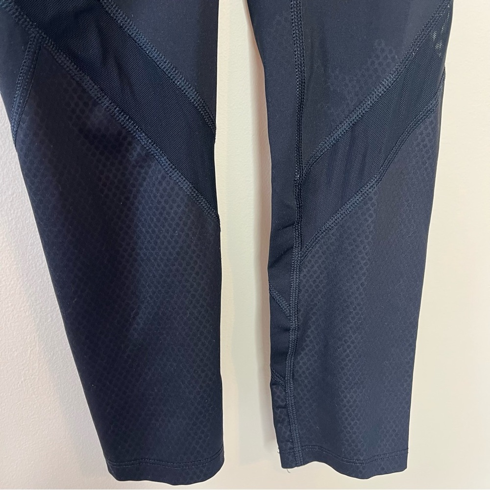 Champion C9 DuoDry Black with Mesh Detail Leggings Size M - Picture 3 of 14